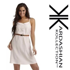 Kardashian Kollection Houndstooth Dress